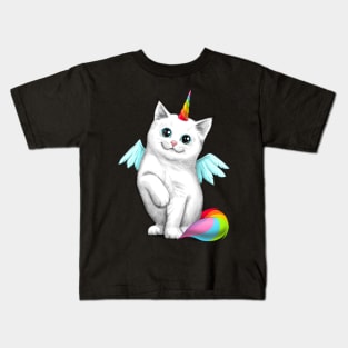 Cat unicorn Kids T-Shirt